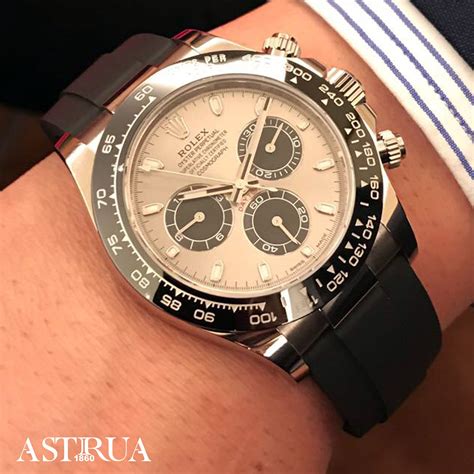 rolex daytona oro bianco nuovo|rolex colore nero.